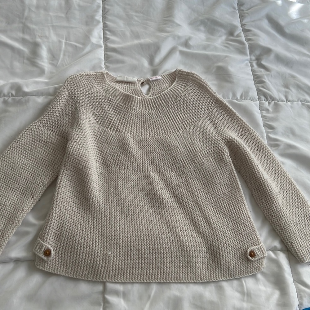 Zara little girls sweater/shirt size 3/4 yrs